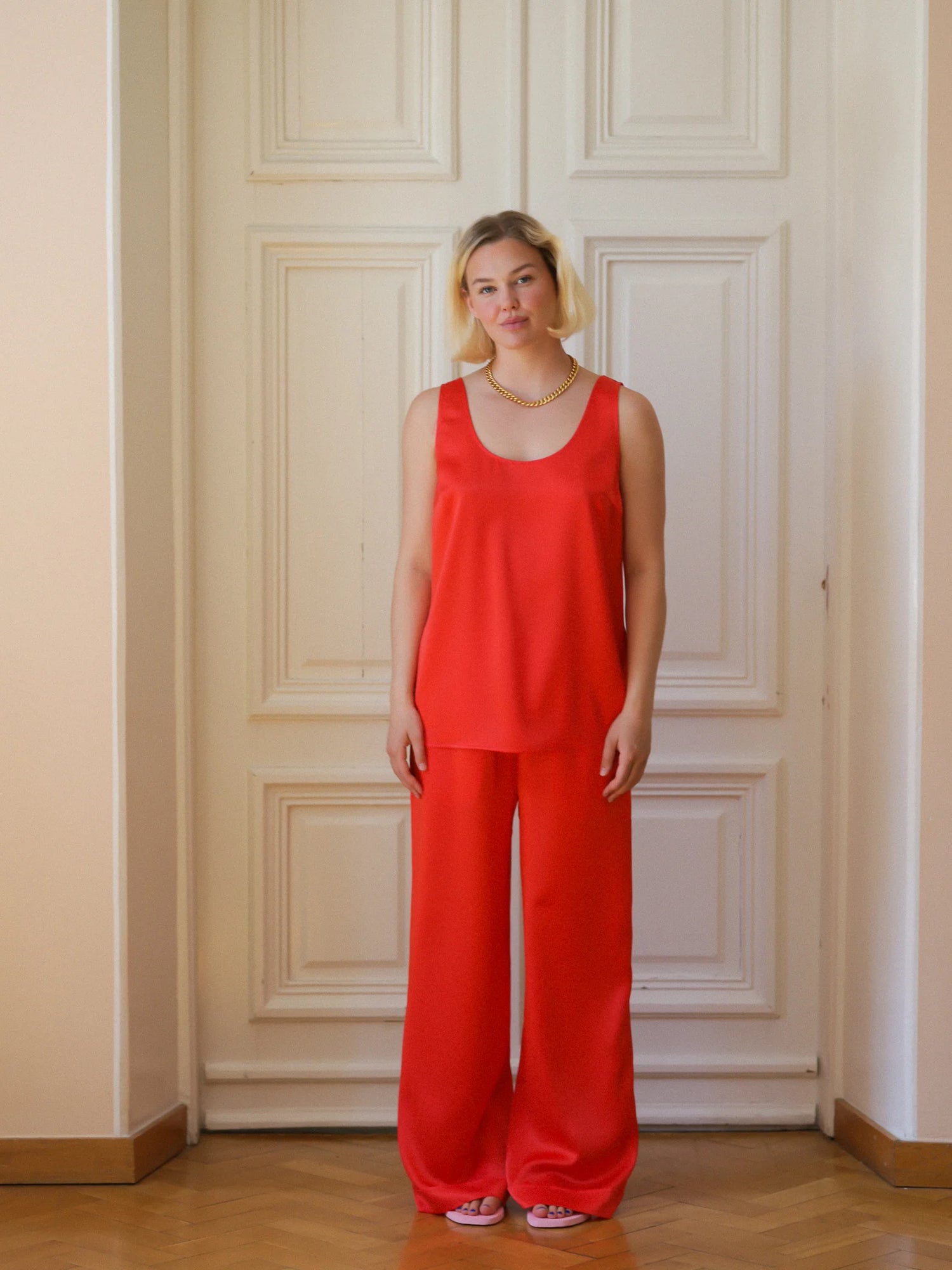 Libre Top - Fiery Red