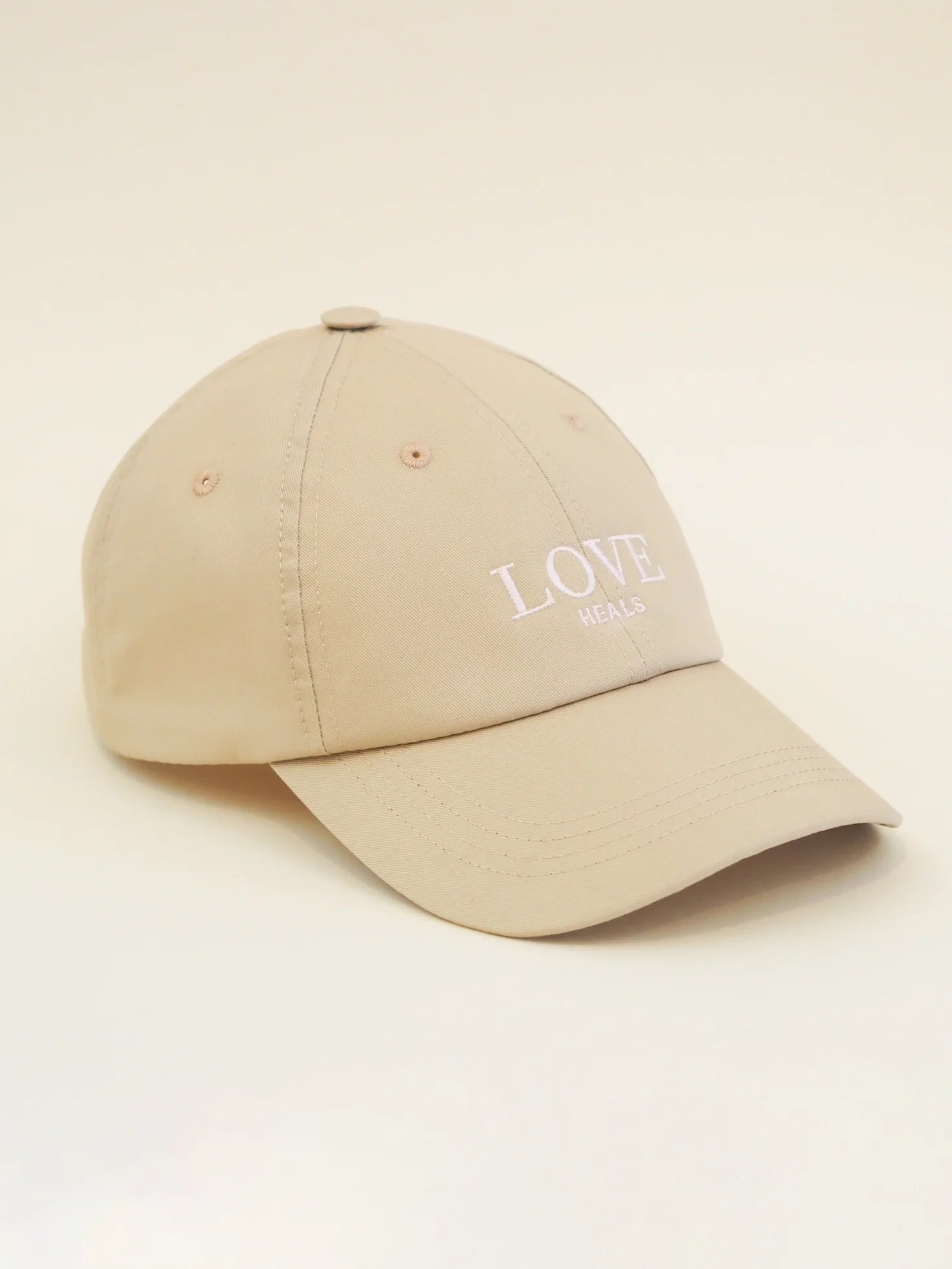 Love Heals Cap - Sand
