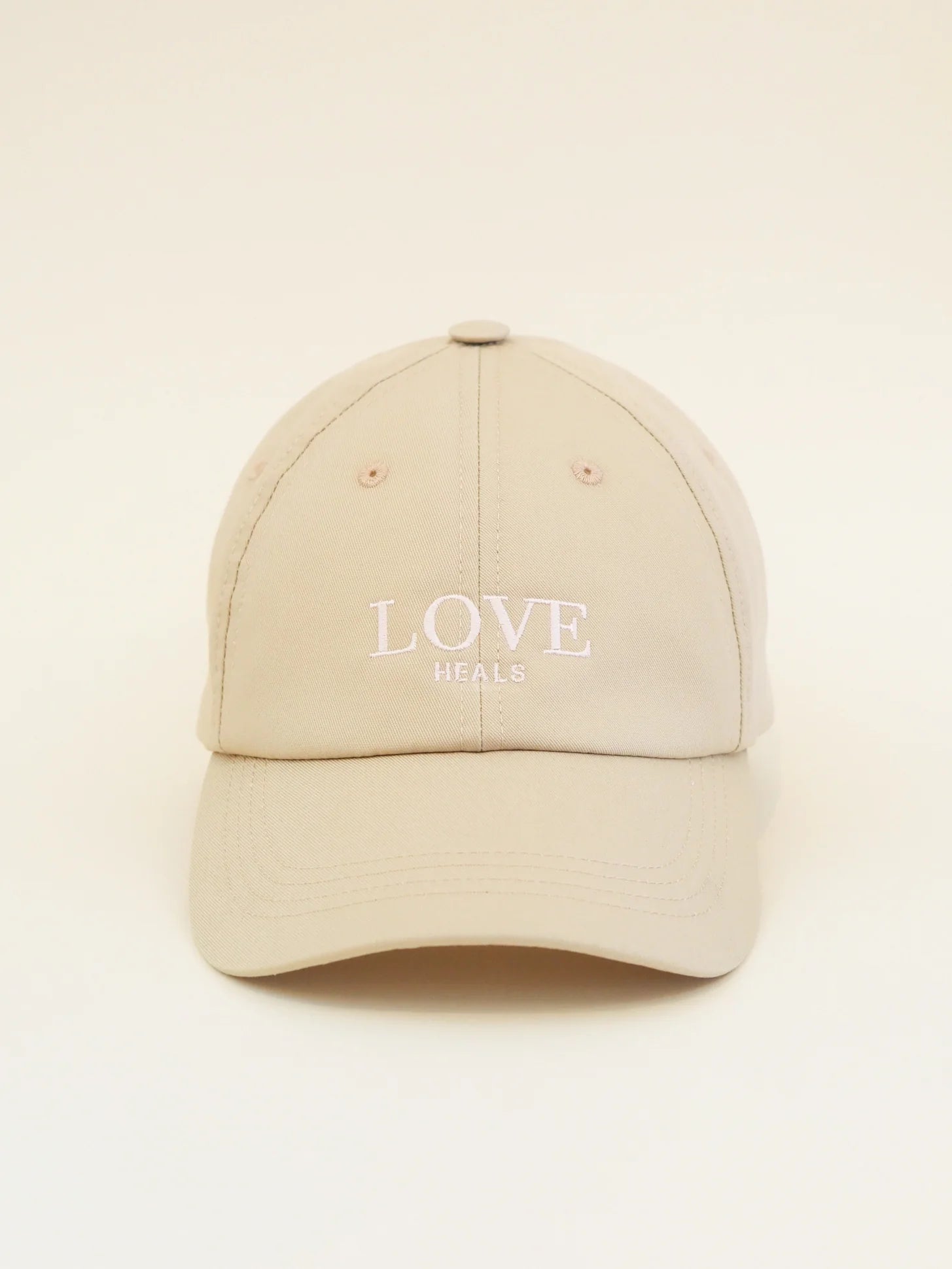 Love Heals Cap - Sand