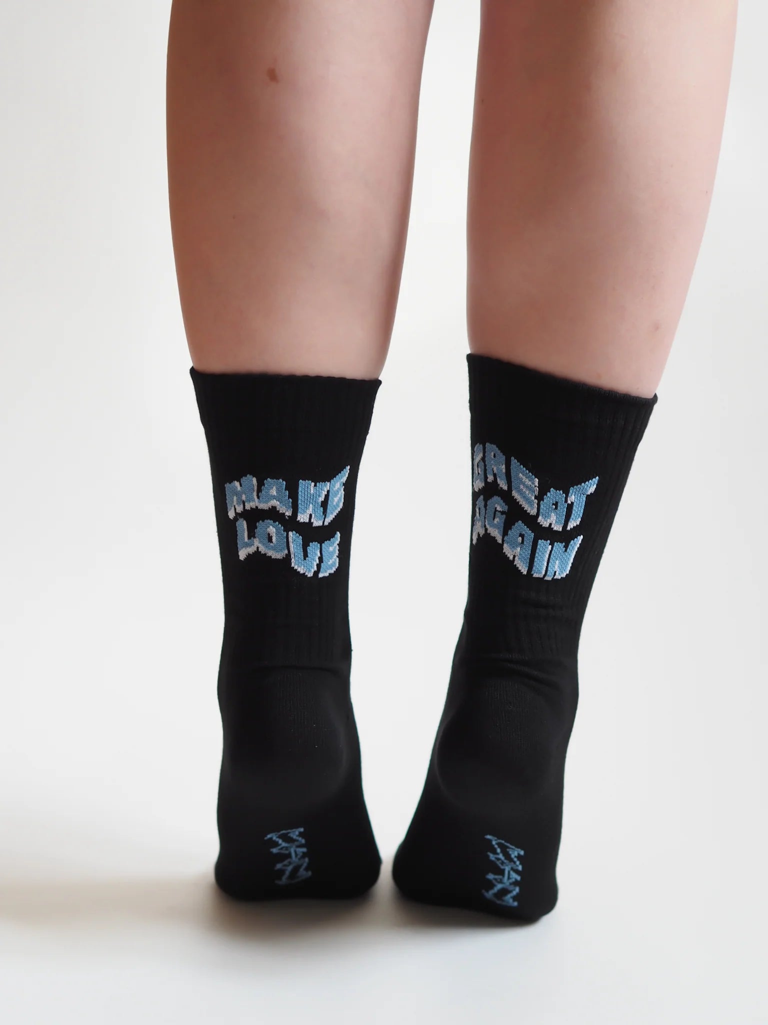 Make Love Socks - Black