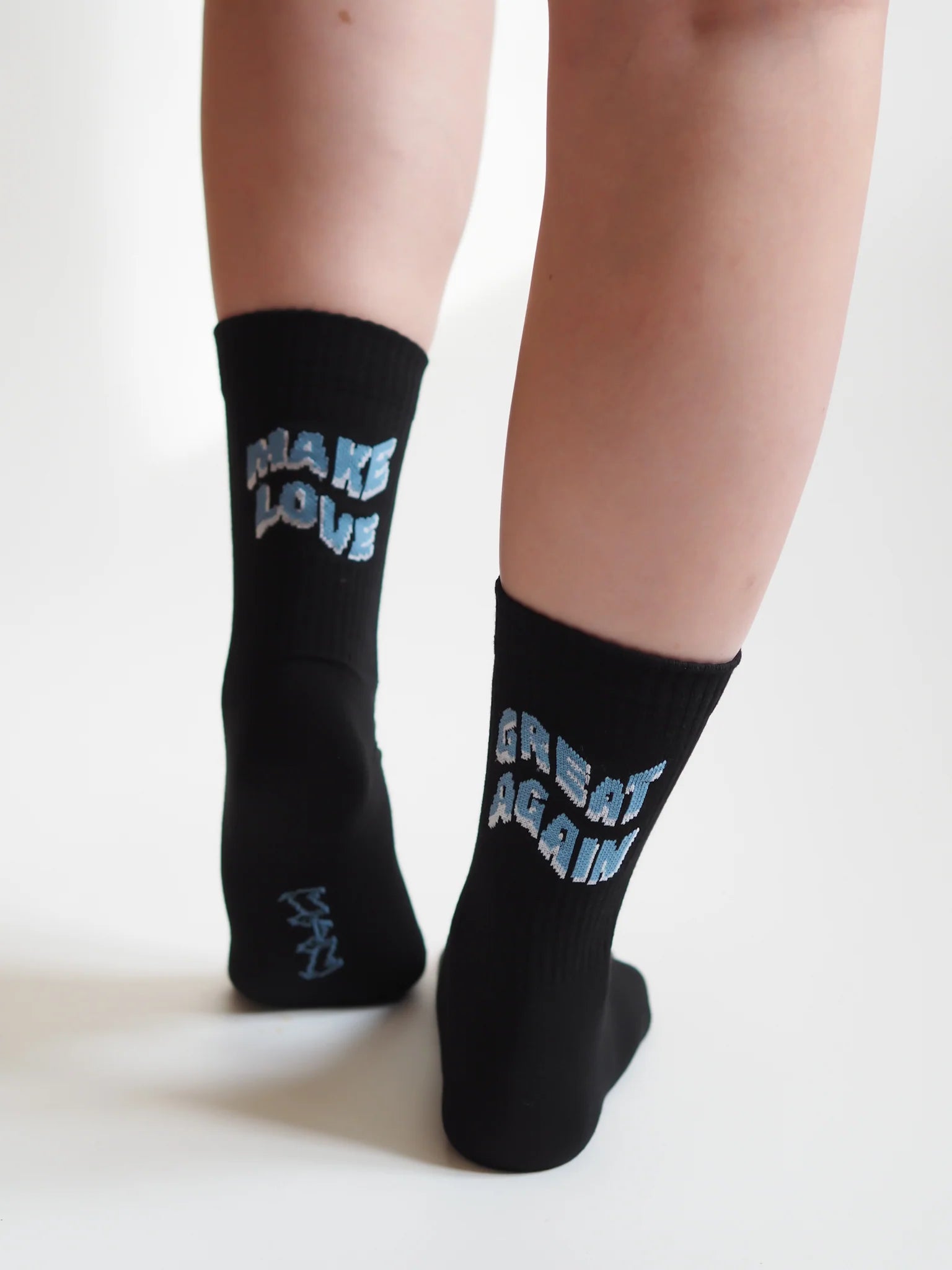 Make Love Socks - Black