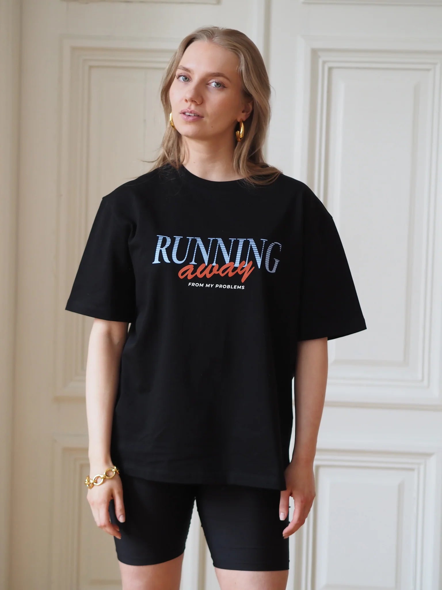 Running Signature Tee - Black