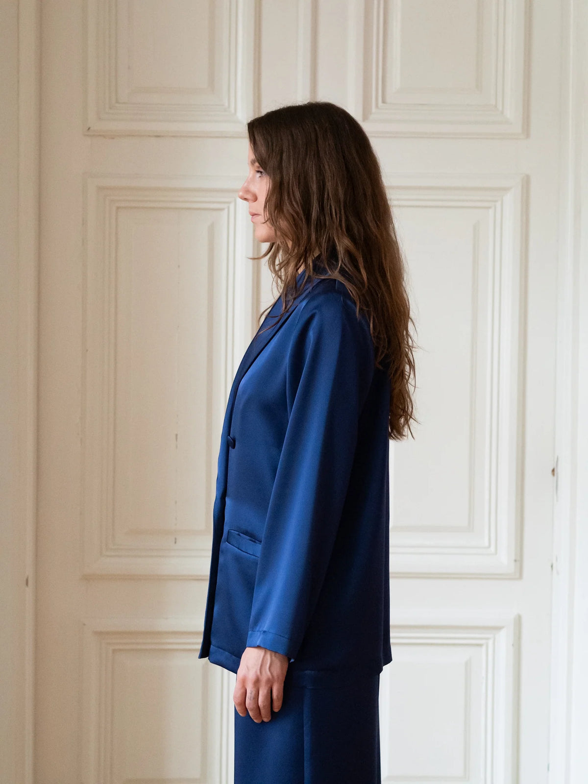 Tuxedo Jacket - Deep Rich Blue