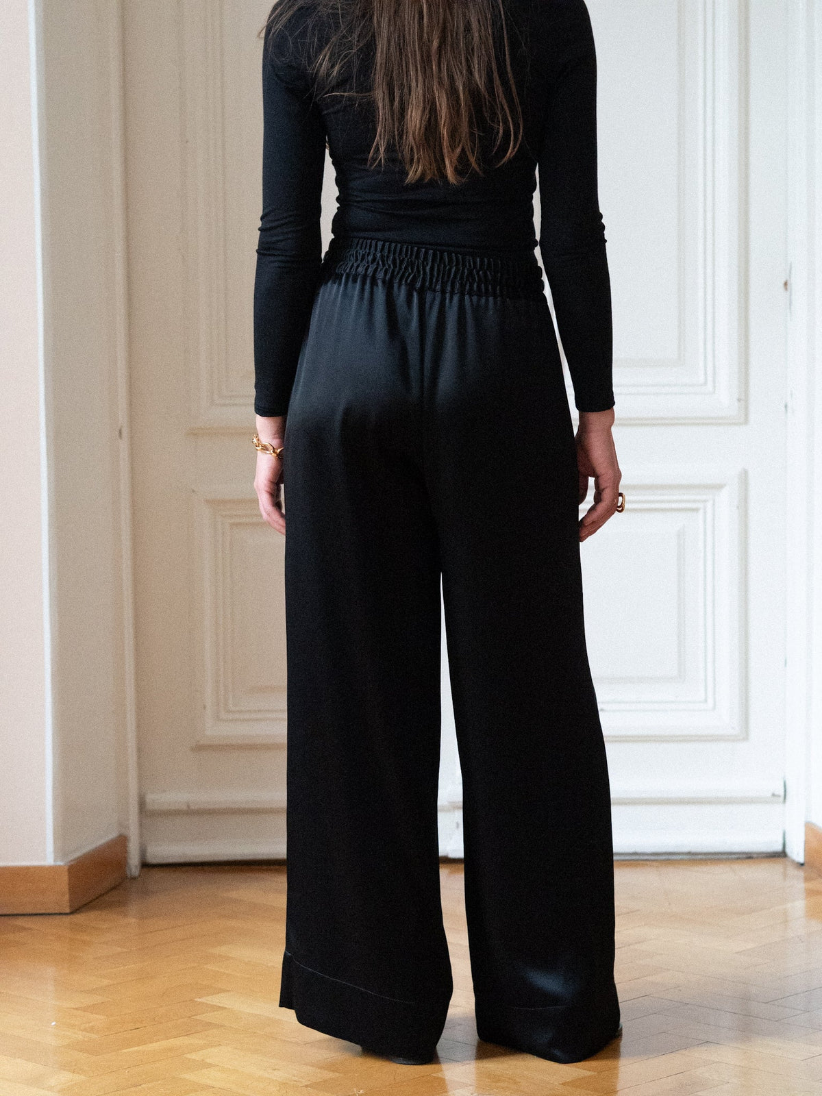 Wide Pants - Black
