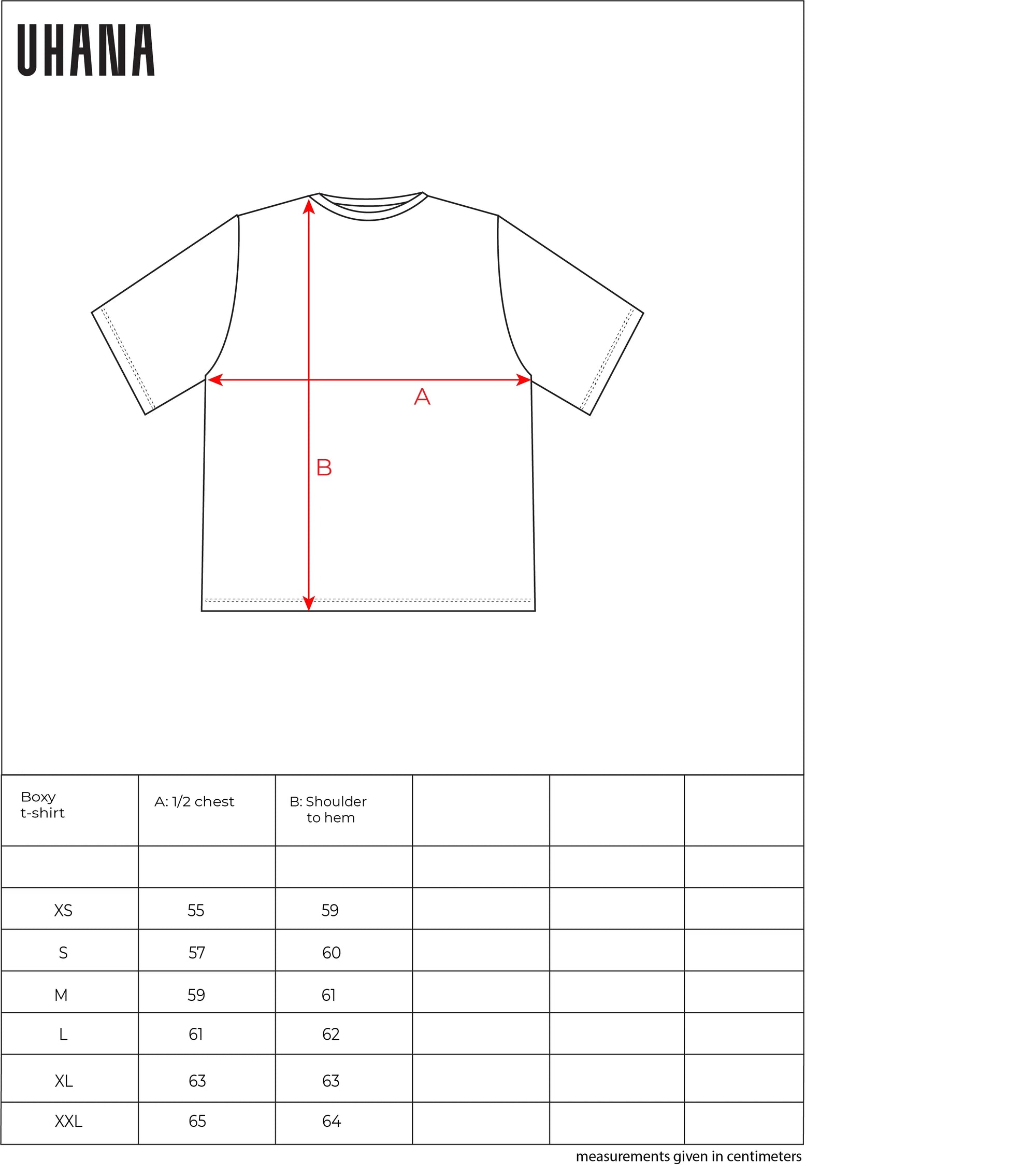 Love Boxy Tee - Black