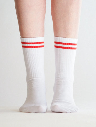 Break The System Sock - White