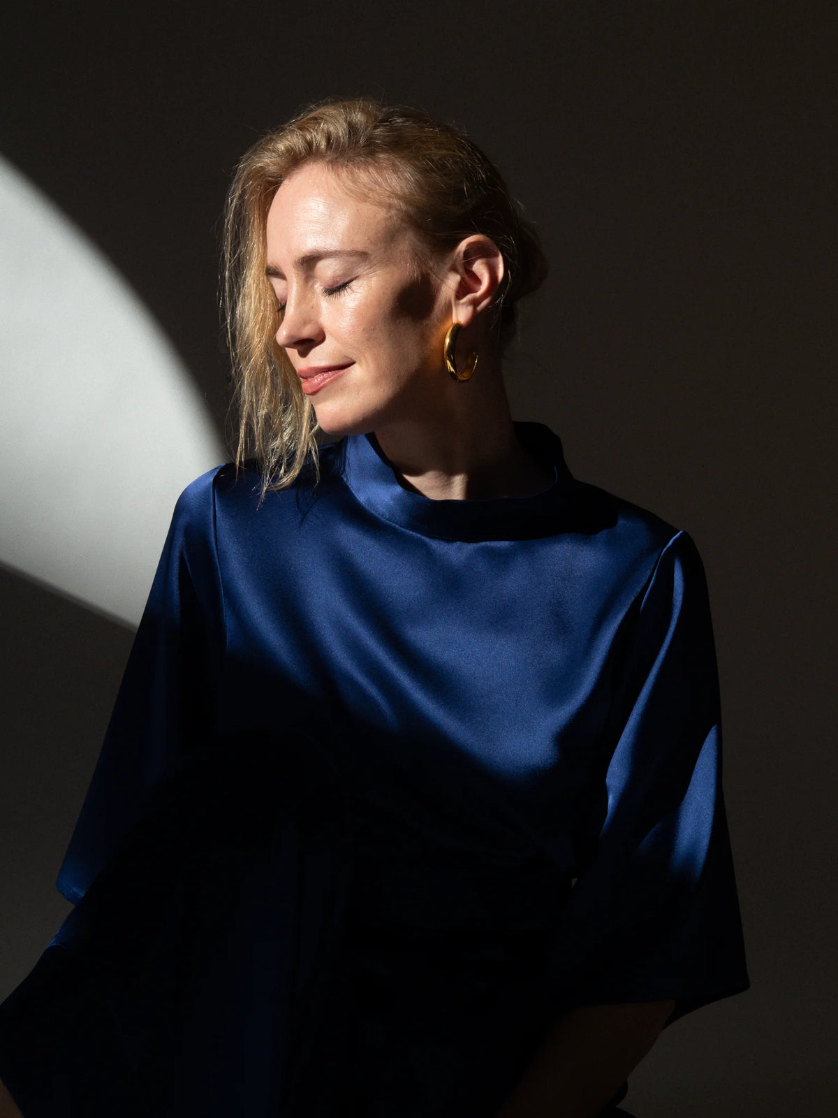 Freedom Blouse - Deep Rich Blue