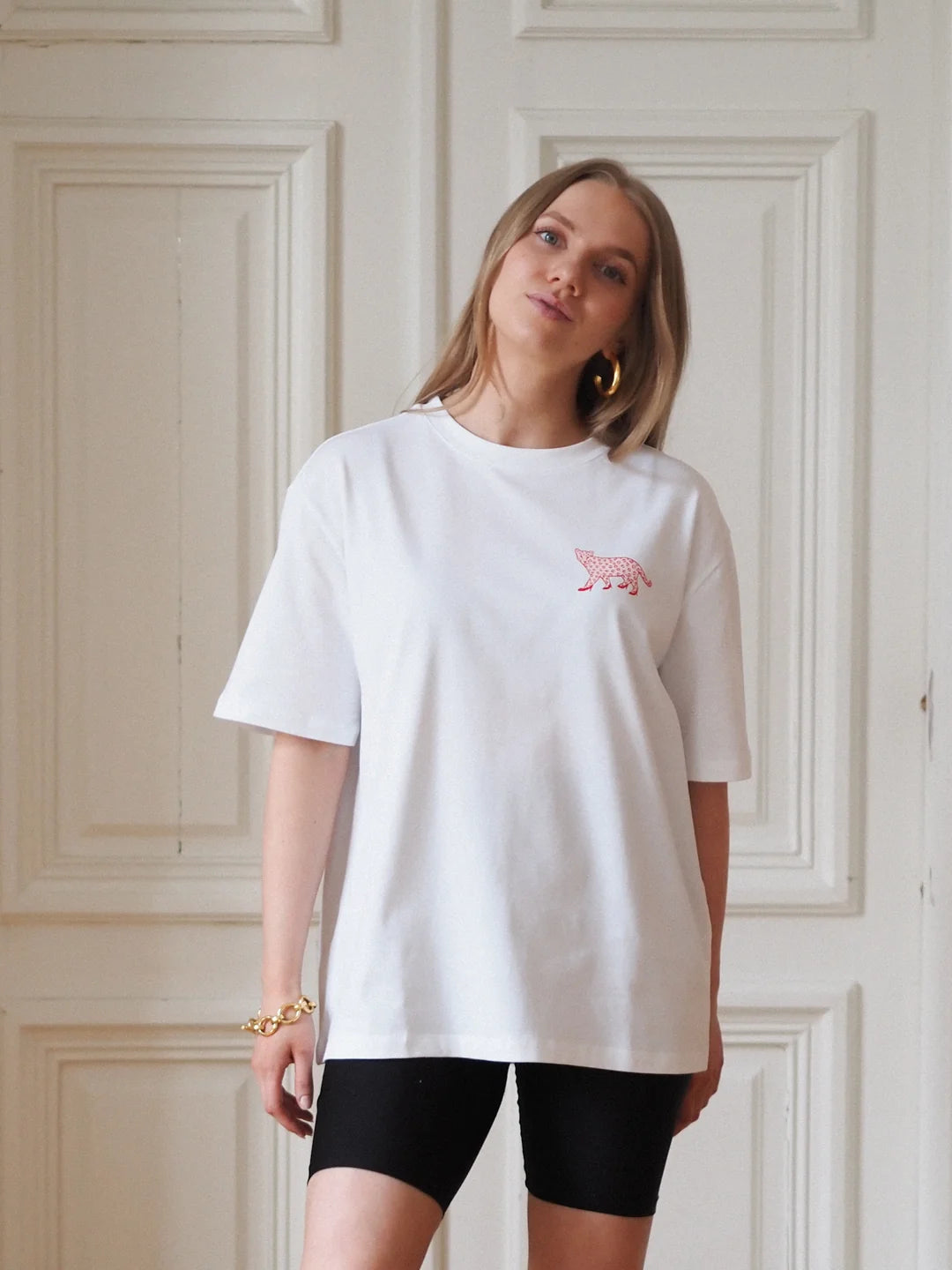 Lips Don't Lie Signature Tee - White