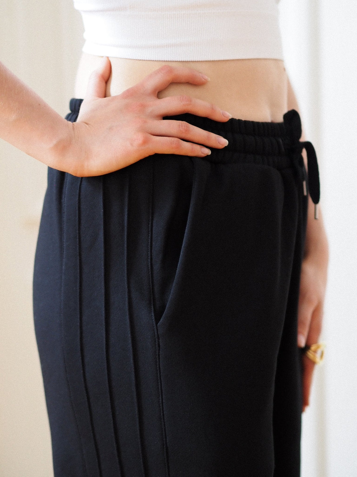 Heart Pants - Black