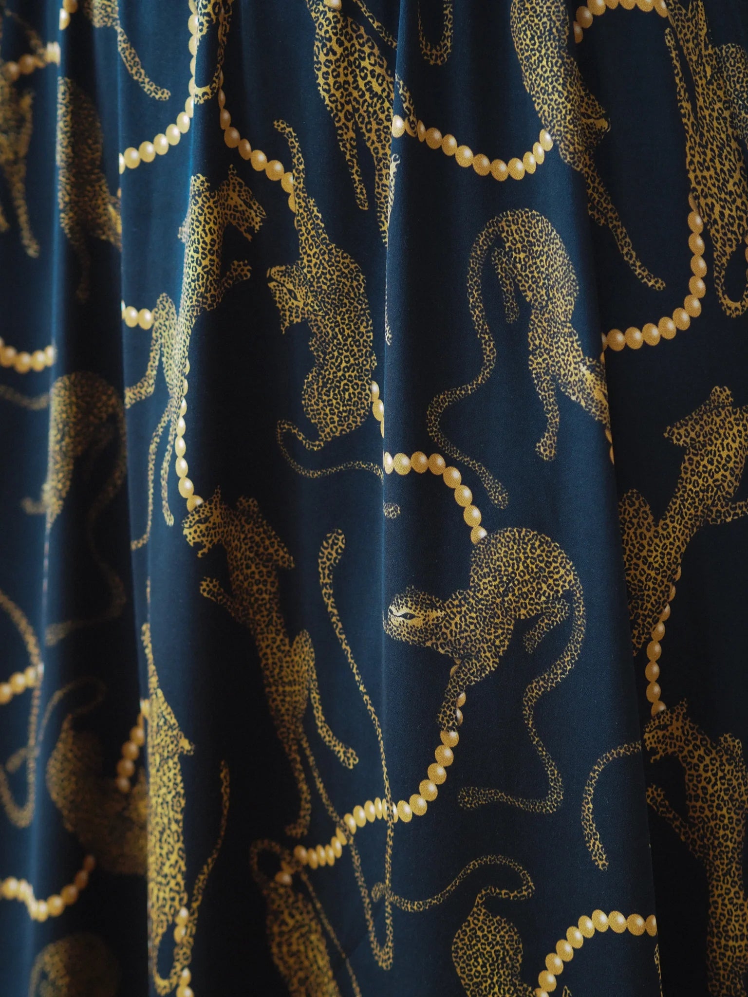 Verity Dress - Pearl Leopard Dark