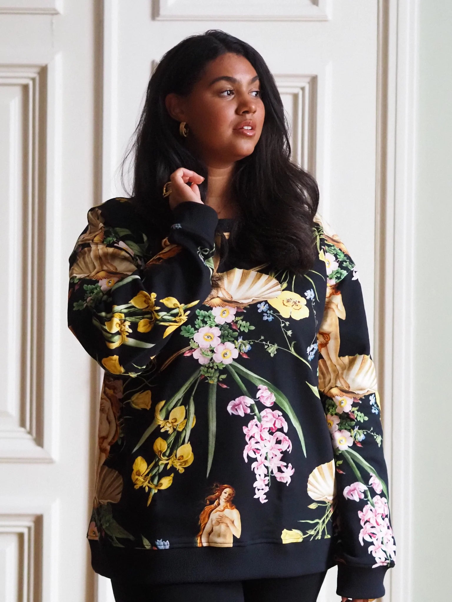 Unisex Sweatshirt - Venus Black