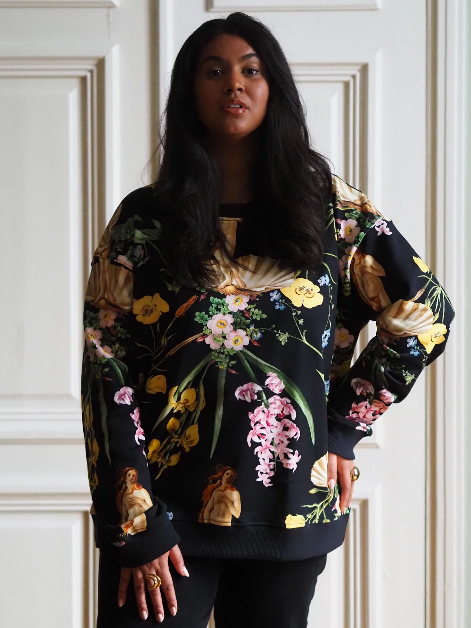 Unisex Sweatshirt - Venus Black