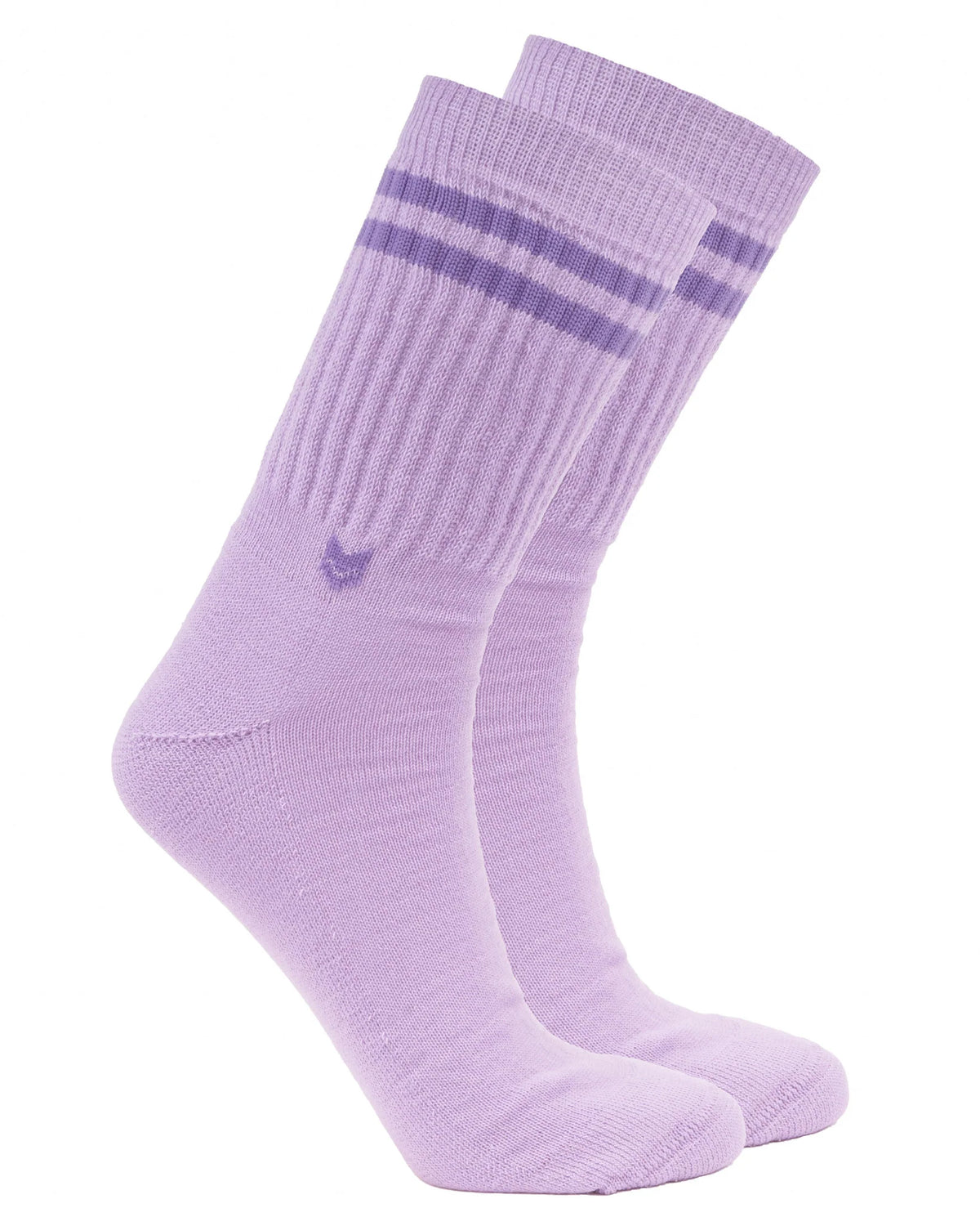 Vai-ko Crew Merino Wool Sock - Lavender/Mulberry