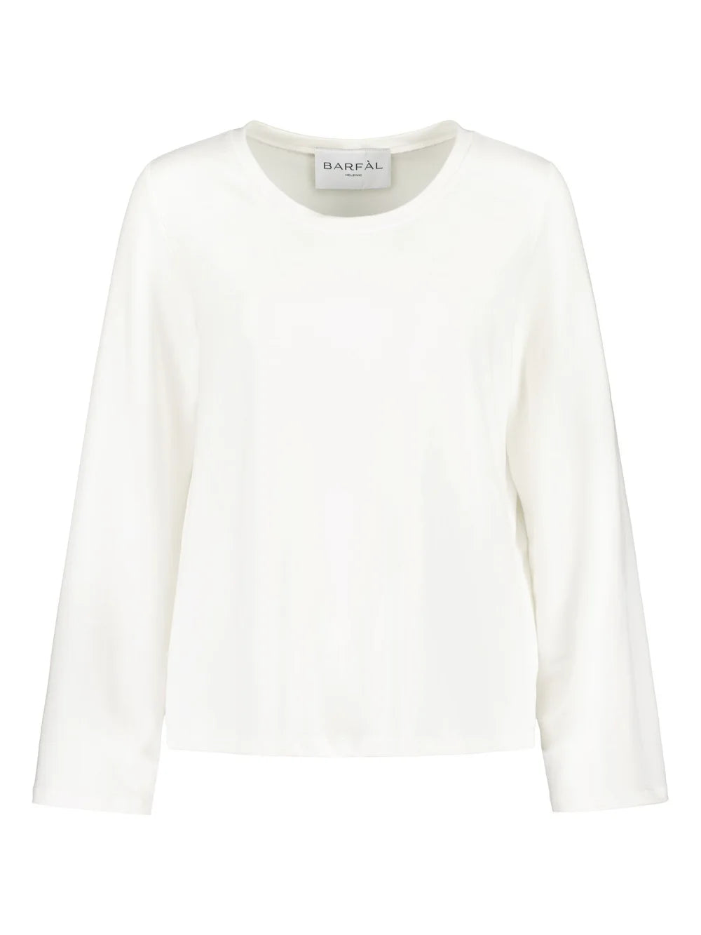 Classic Crewneck Pitkähihainen T-Paita - White