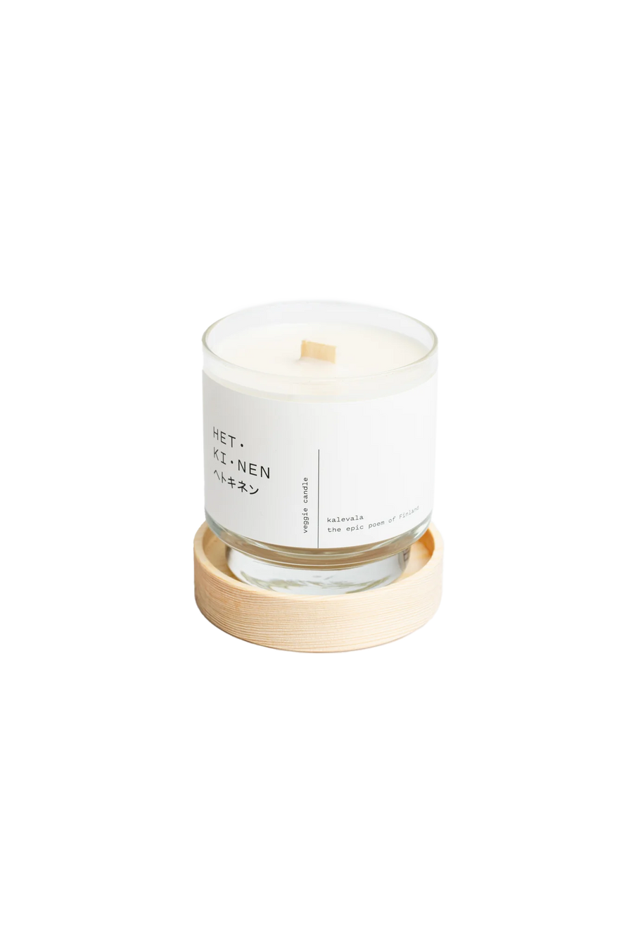 Veggie candle kalevala round