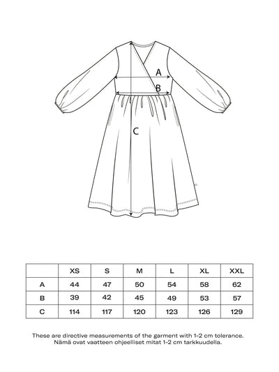 Velour Rib Dress - Dark Sea