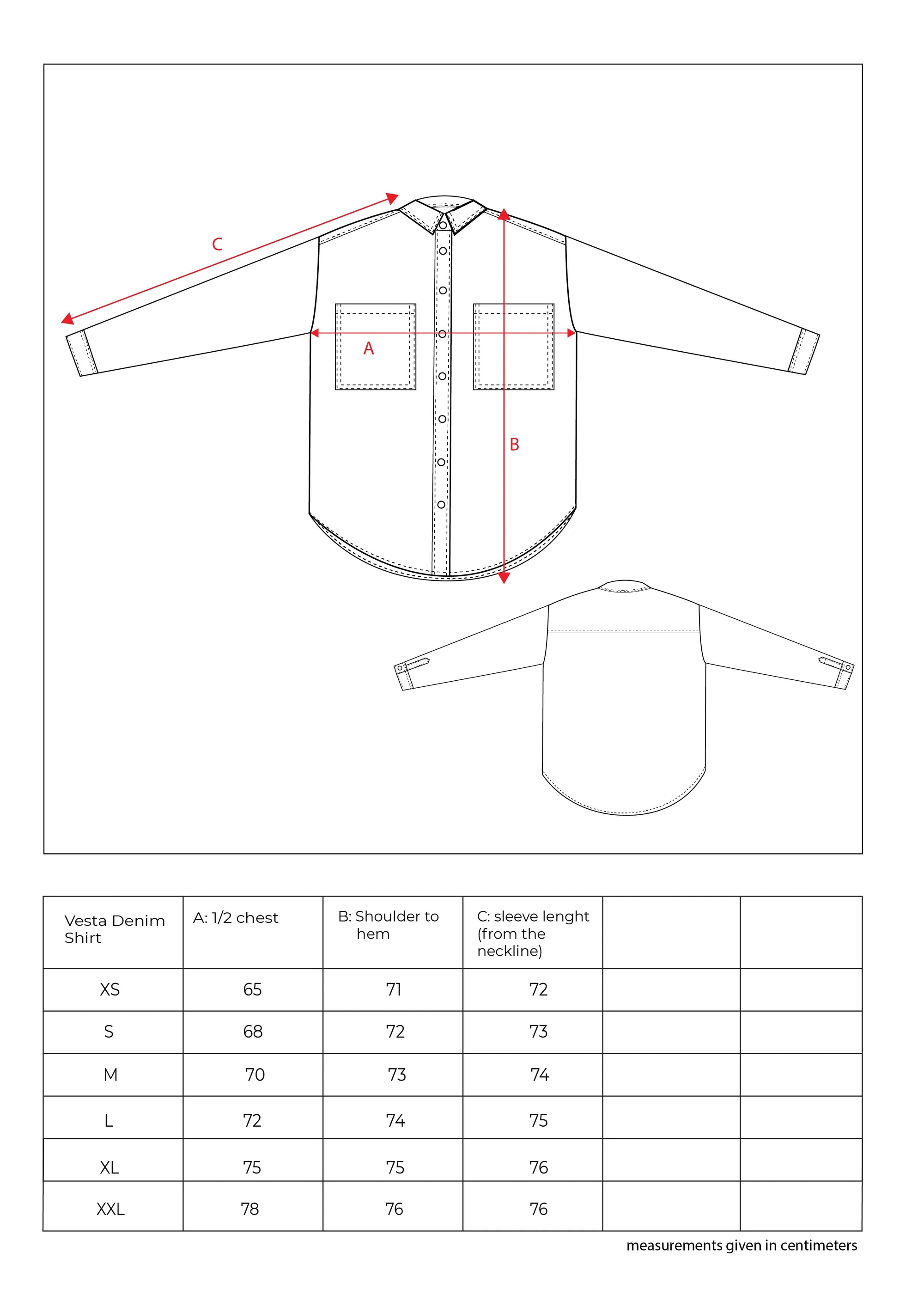 Vesta Denim Jacket - Renaissance