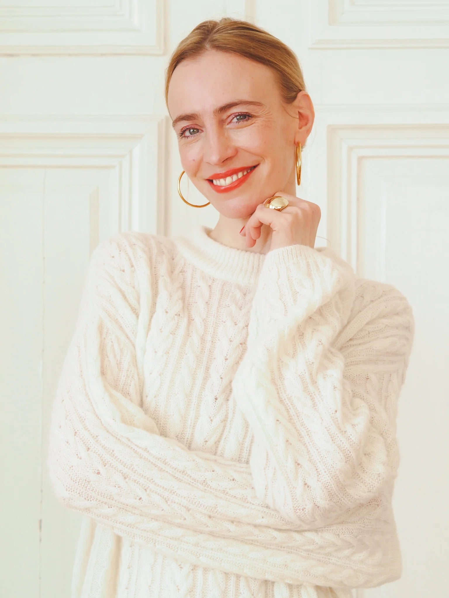 Whisper Jumper - Natural White