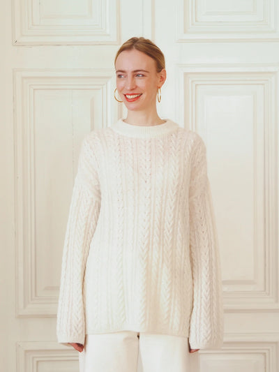Whisper Jumper - Natural White