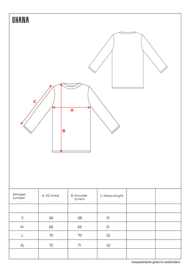 Whisper Jumper - Natural White