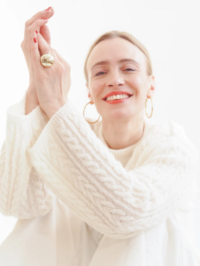 Whisper Jumper - Natural White