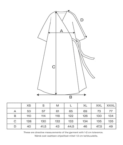 Ava Seersucker Wrap Dress - Black