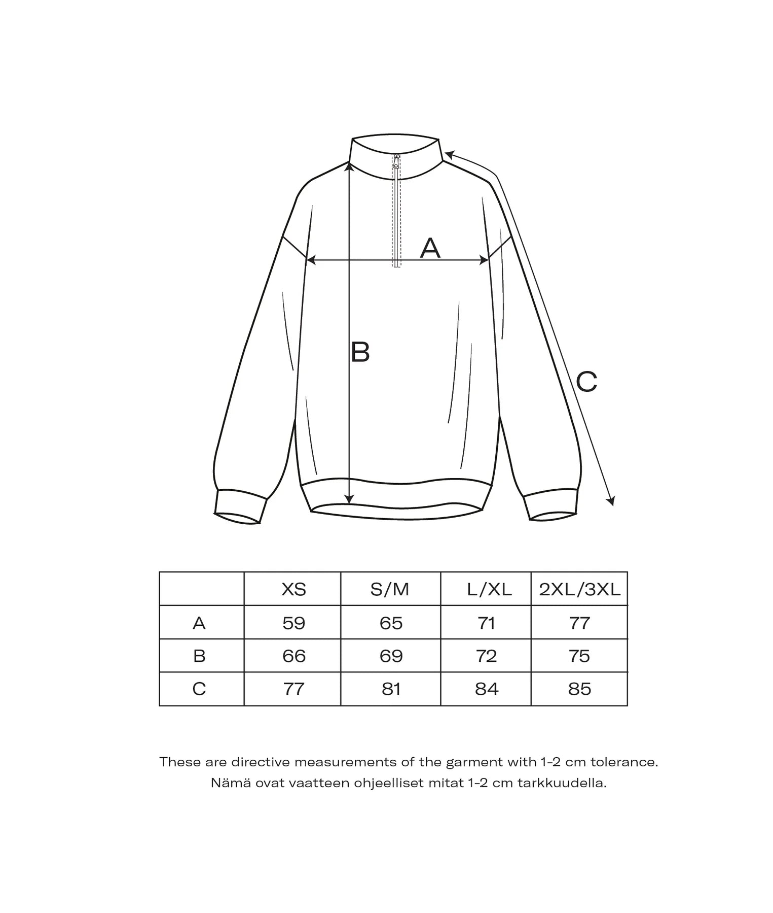 Aquatic Zip Sweatshirt