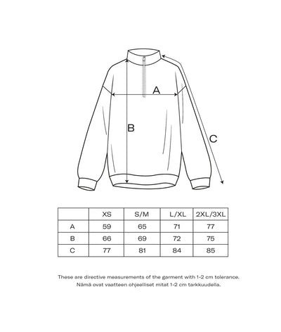 Aquatic Zip Sweatshirt