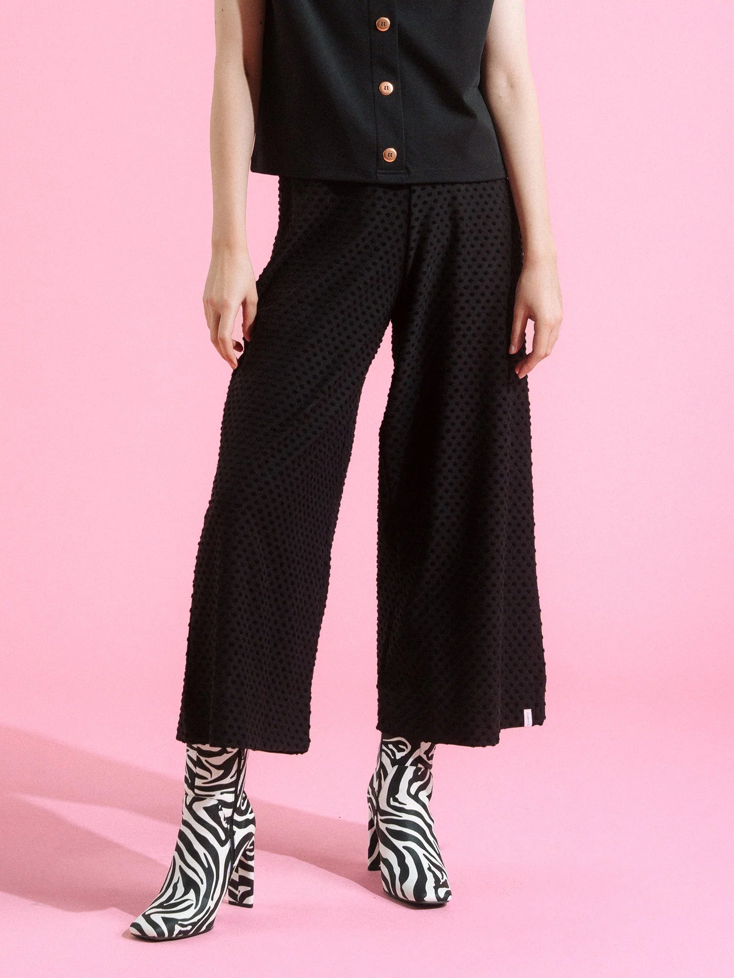 Alex Culottes - Black Dot