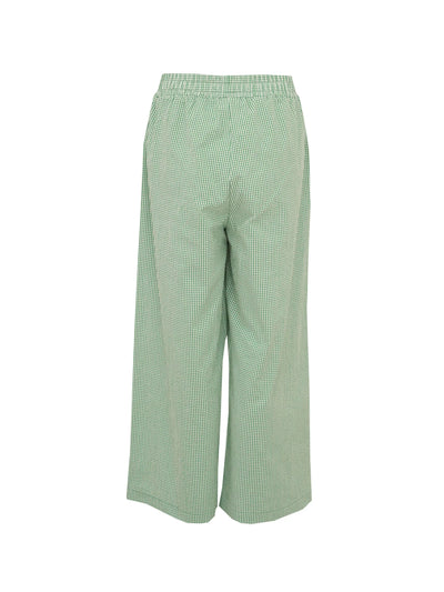 Guida Pants - Gingham Green