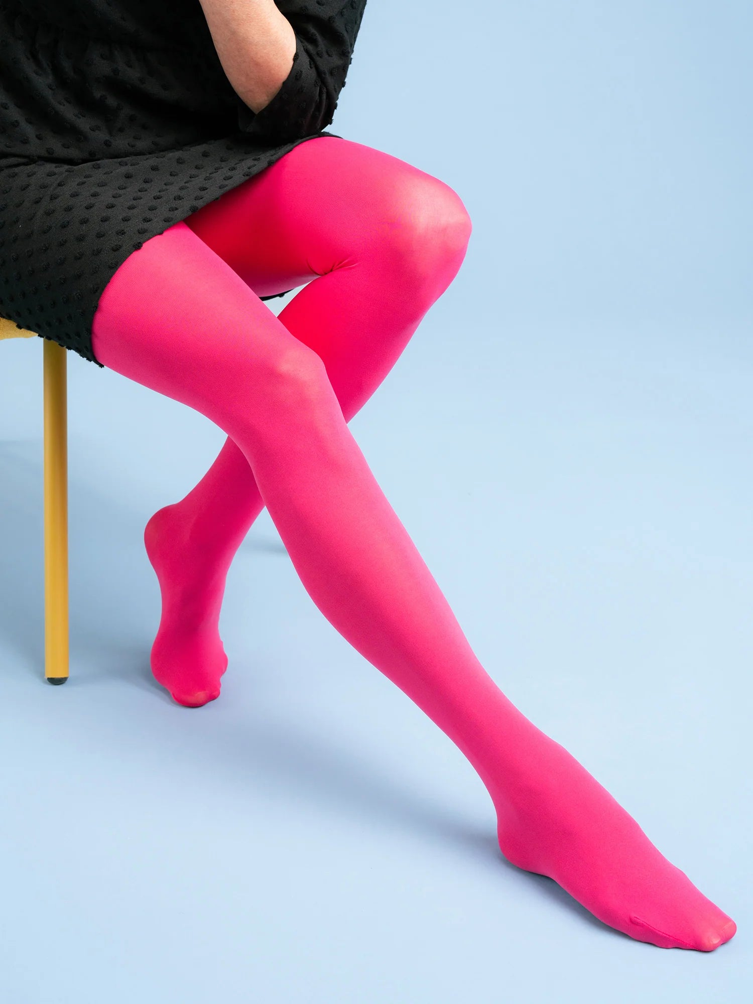 The 3D Pantyhose 50den - Pink/Black (2 pack)