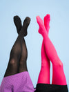 The 3D Pantyhose 50den - Pink/Black (2 pack)