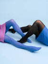 The 3D Pantyhose 50den - Blue/Black (2 pack)