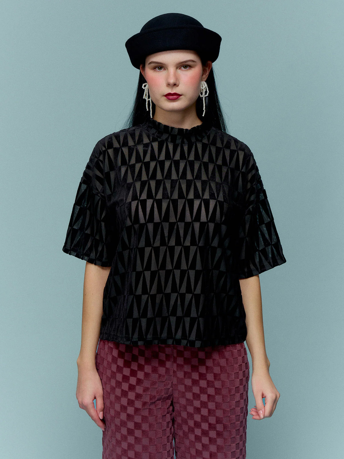 Alanna T-Shirt - Circus Black