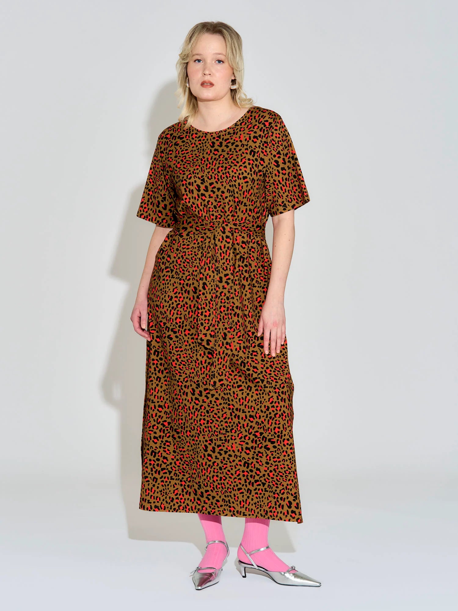 Dion Dress - Leo Caramel