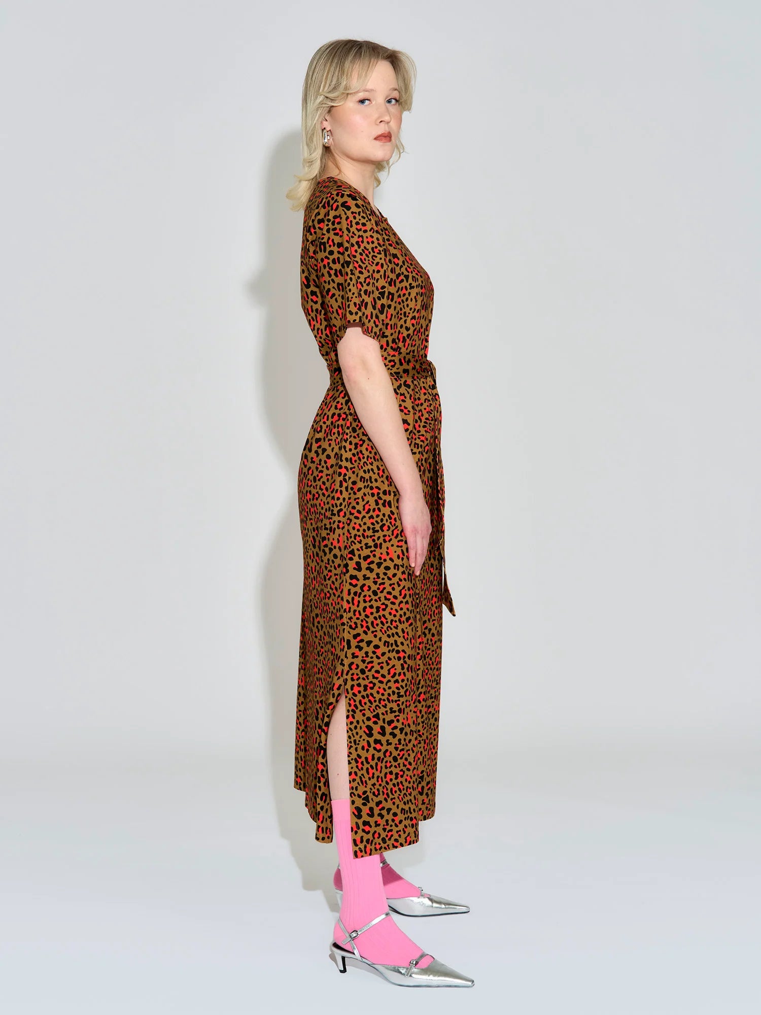 Dion Dress - Leo Caramel