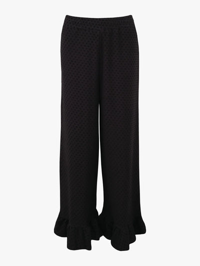 Flore Housut - Black Dot