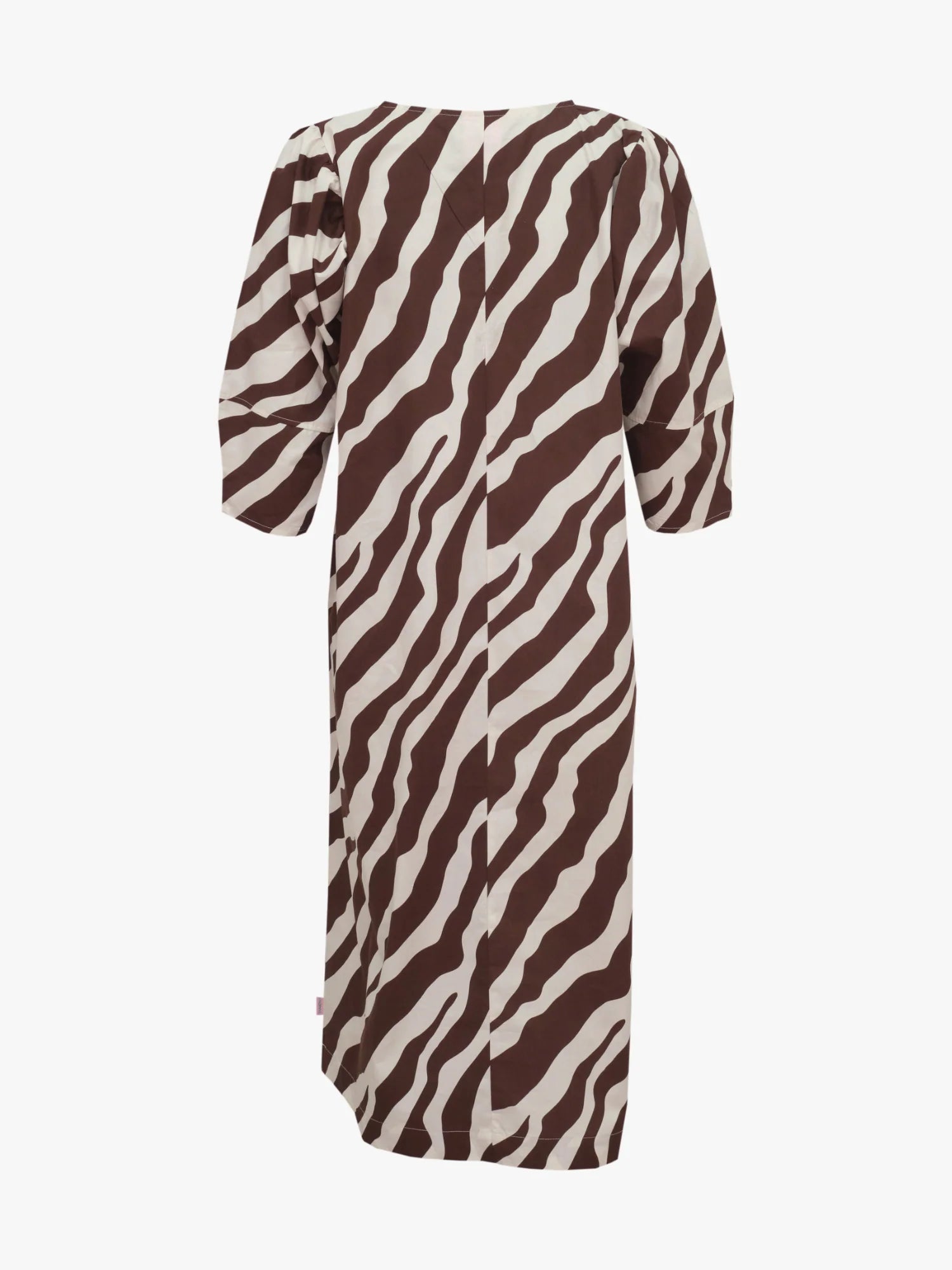 Hazel Dress - Tiger Stripe Brown