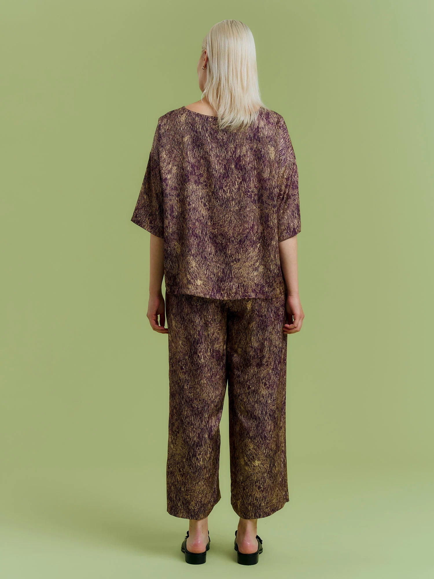 Frances Trousers - Fur Purple