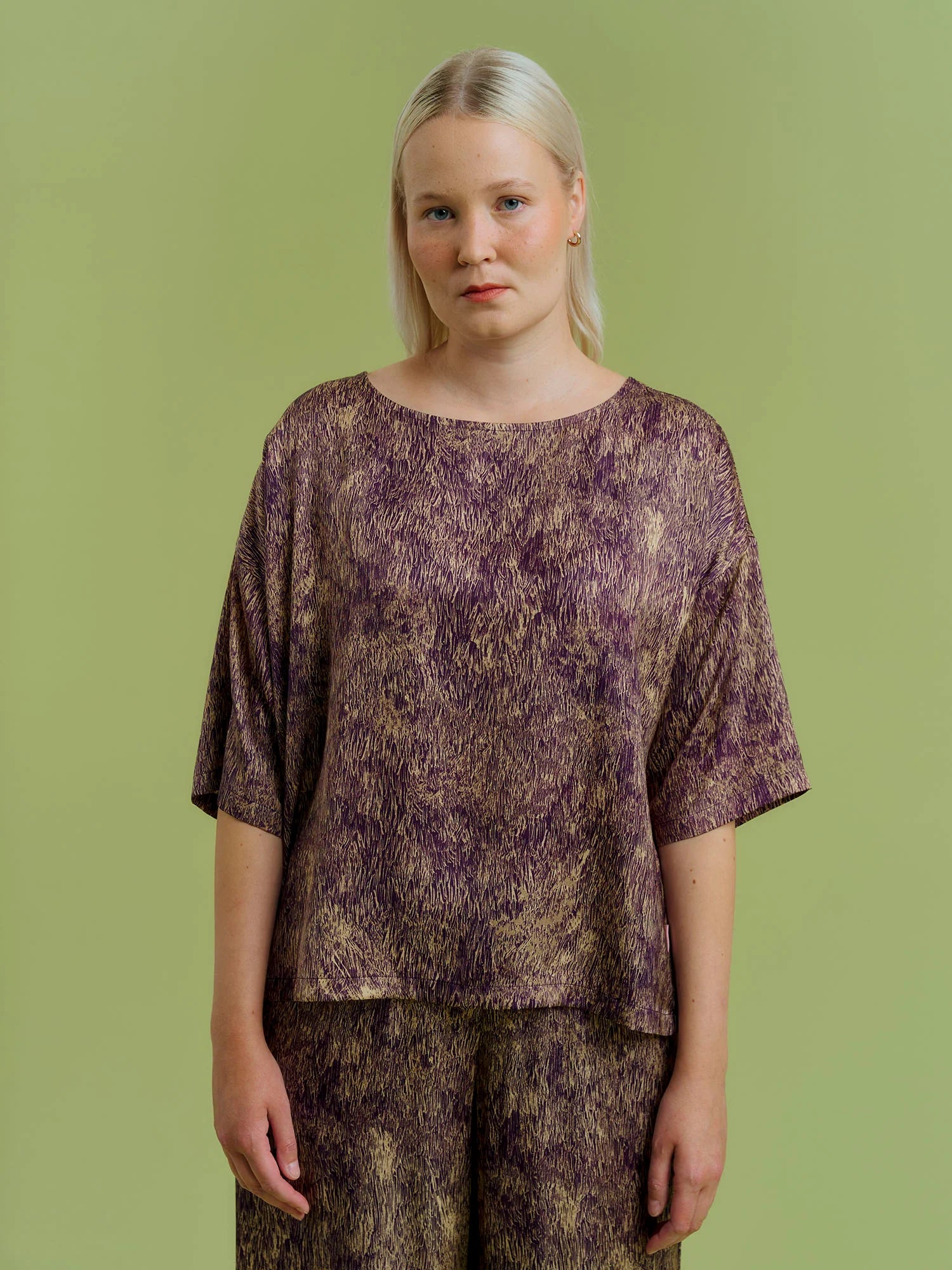 Kylee Shirt - Fur Purple