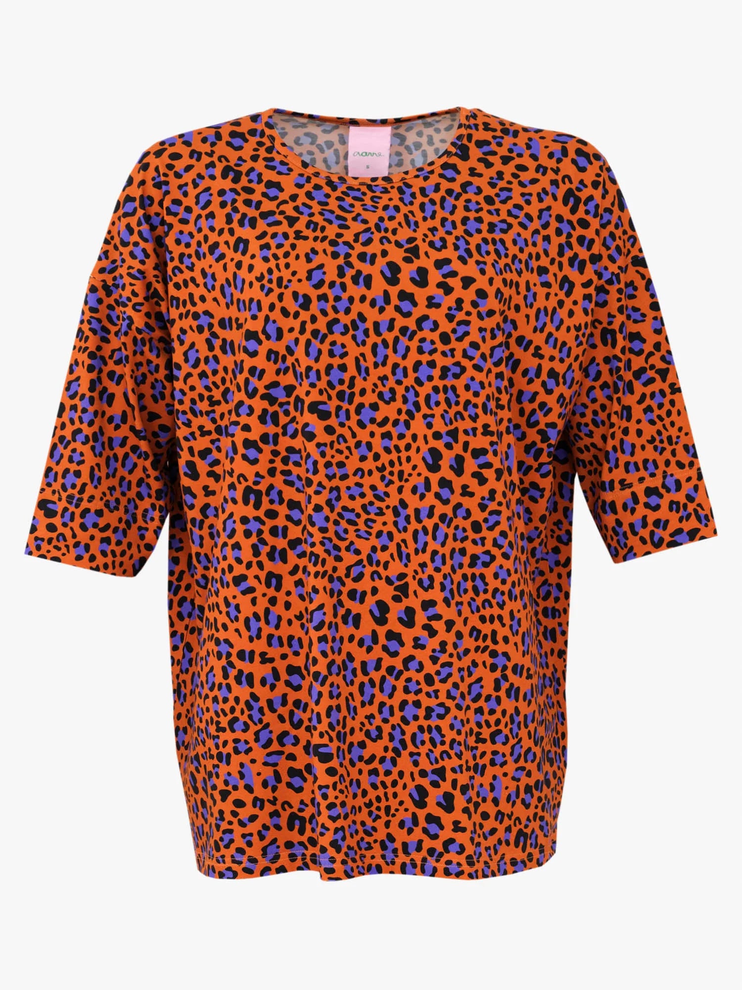 Lenita Oversize T-Paita - Leo Copper