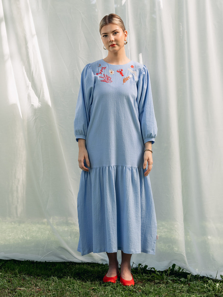 Lily Dress - Light Blue