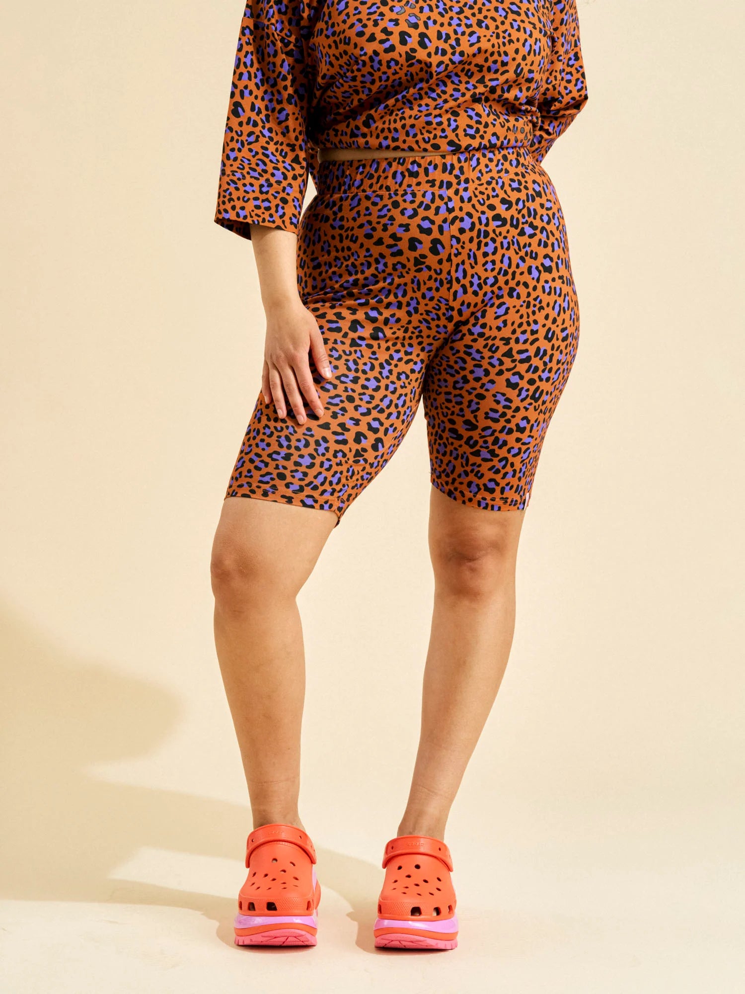 Lulu Bikershortsit - Leo Copper