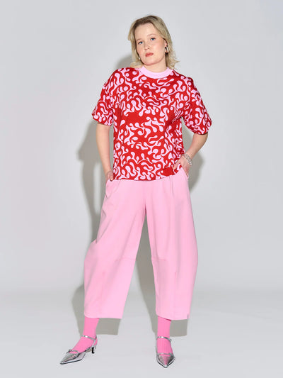 Maria T-Shirt - Tribal Red