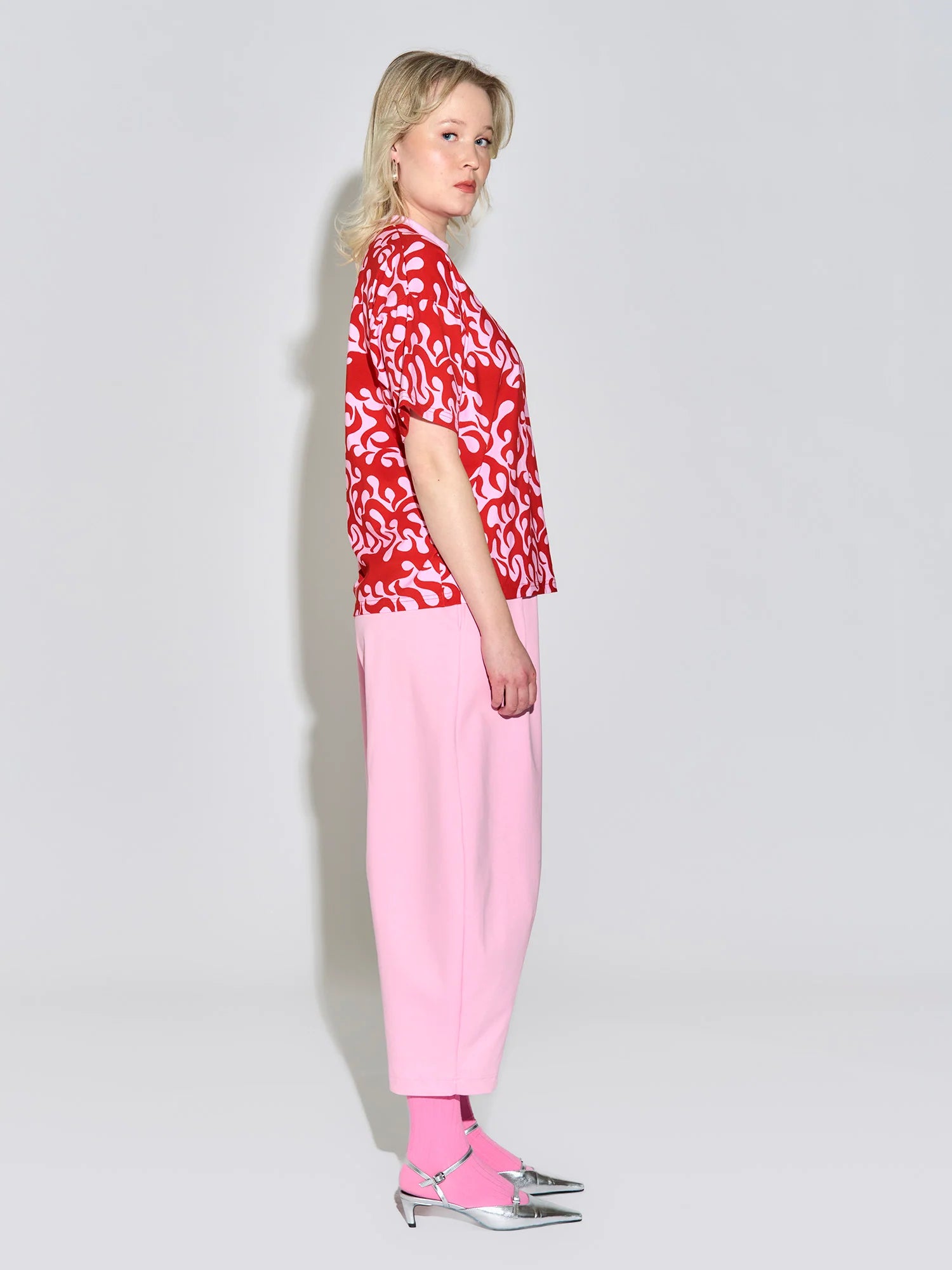 Maria T-Shirt - Tribal Red