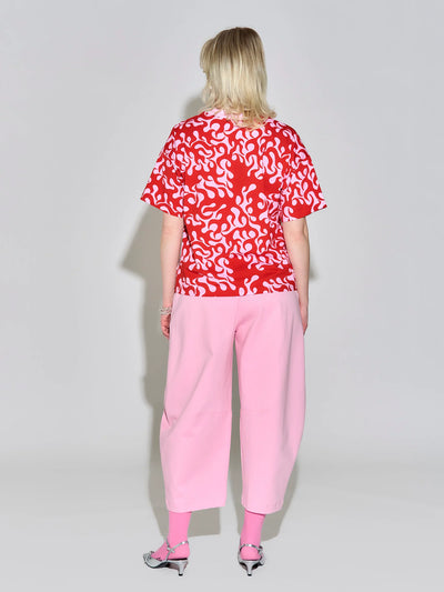 Maria T-Shirt - Tribal Red