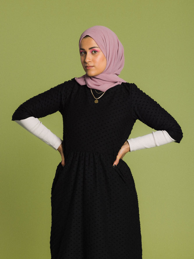 Marisa Dress - Black Dot