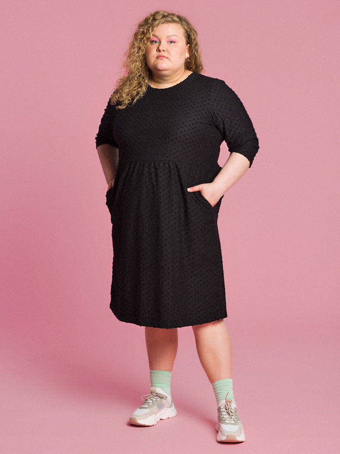 Marisa Dress - Black Dot