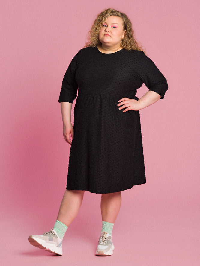 Marisa Dress - Black Dot