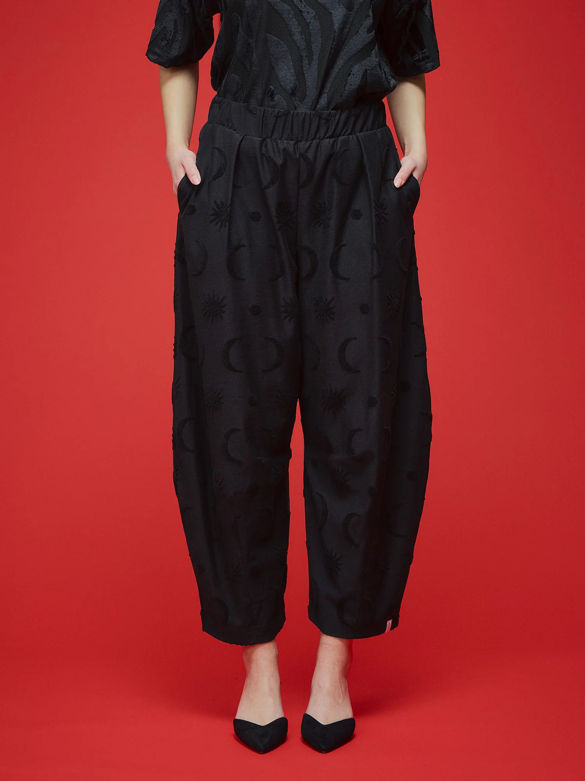Marta Pants - Black Divine